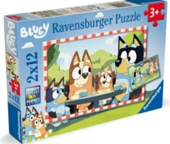Ravensburger bluey 2x12 palaa