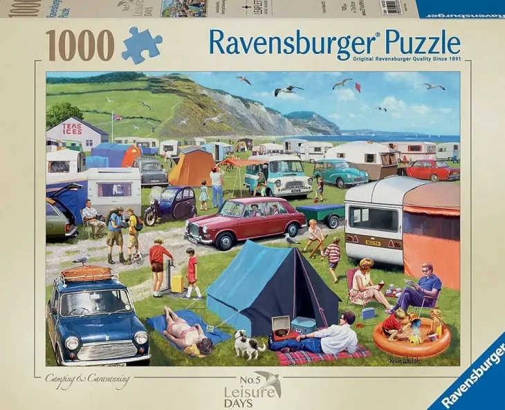 Ravensburger camping & caravan 1000p