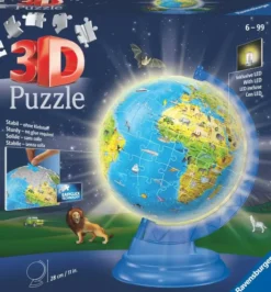 Ravensburger childrens globe night light 180p