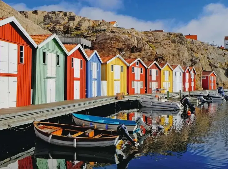 Ravensburger colorful houses in sweden 100p xl