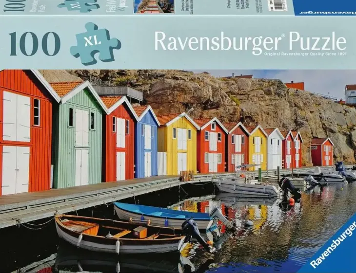Ravensburger colorful houses in sweden 100p xl