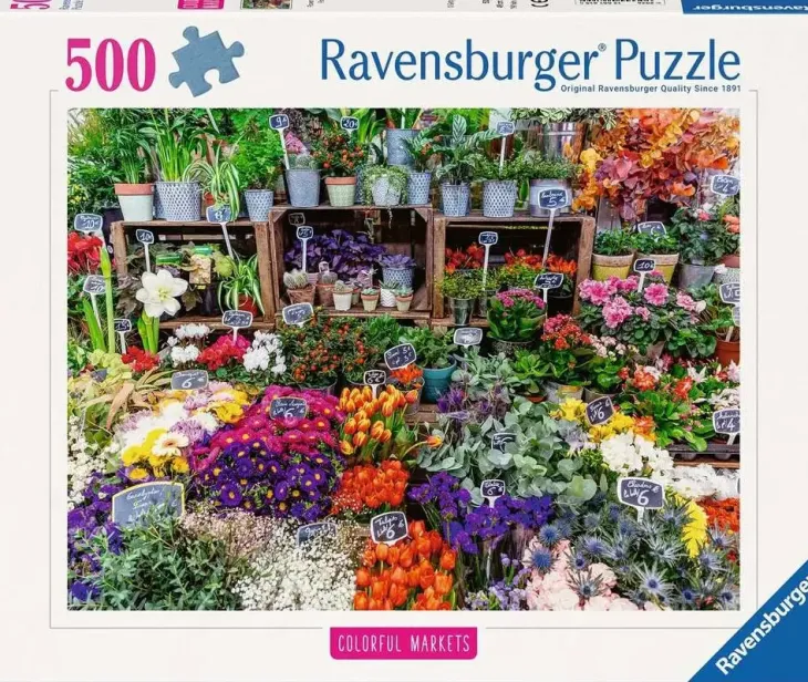 Ravensburger colorful markets 500p