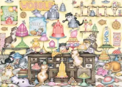 Ravensburger crazy cat's: the jelly shop 1000p