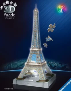 Ravensburger 3d eiffel with light 216p