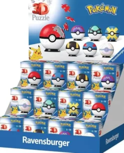 Ravensburger 3d pokemon pallo musta