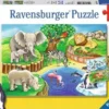 Ravensburger eläimiä eläintarhassa 2x12 p