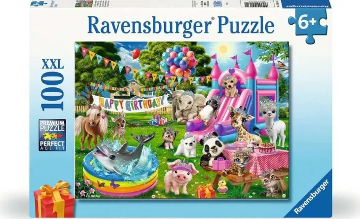 Ravensburger eläinten tiarajuhlat 100p