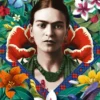 Ravensburger frida kahlo: blooming fantasy 500p