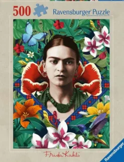 Ravensburger frida kahlo: blooming fantasy 500p