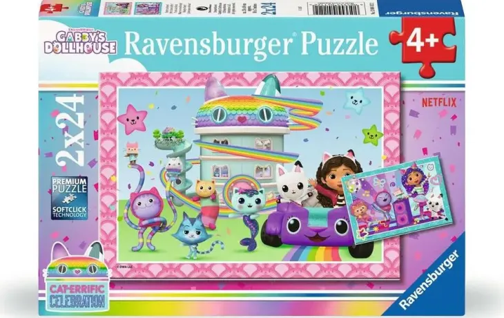 Ravensburger gabbys dollhouse 2x24p