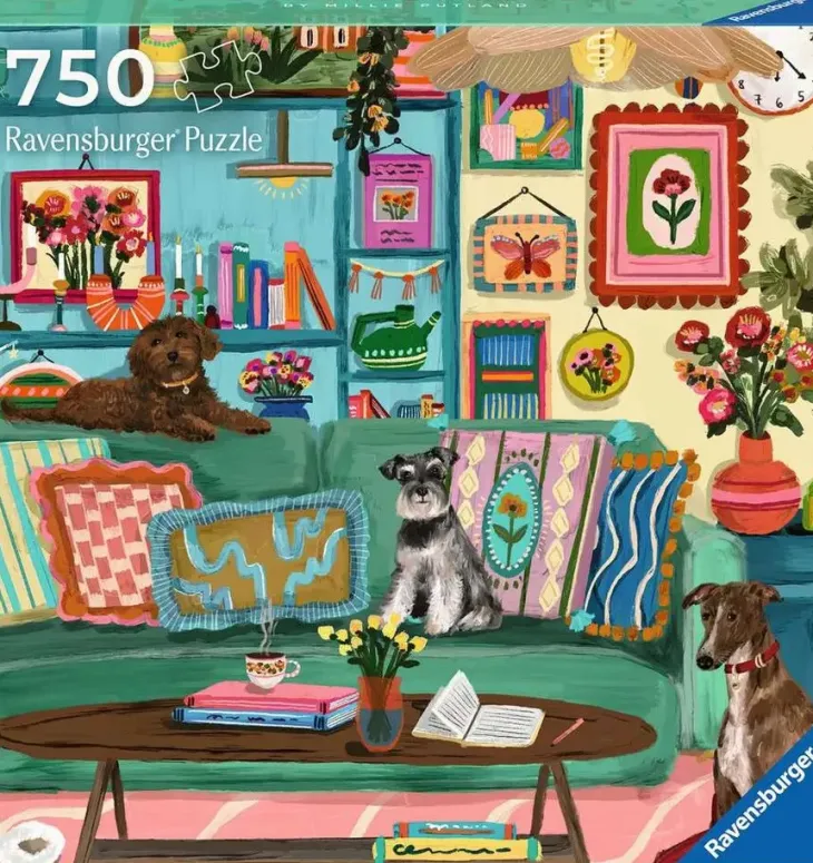 Ravensburger happy place cosy place 750p