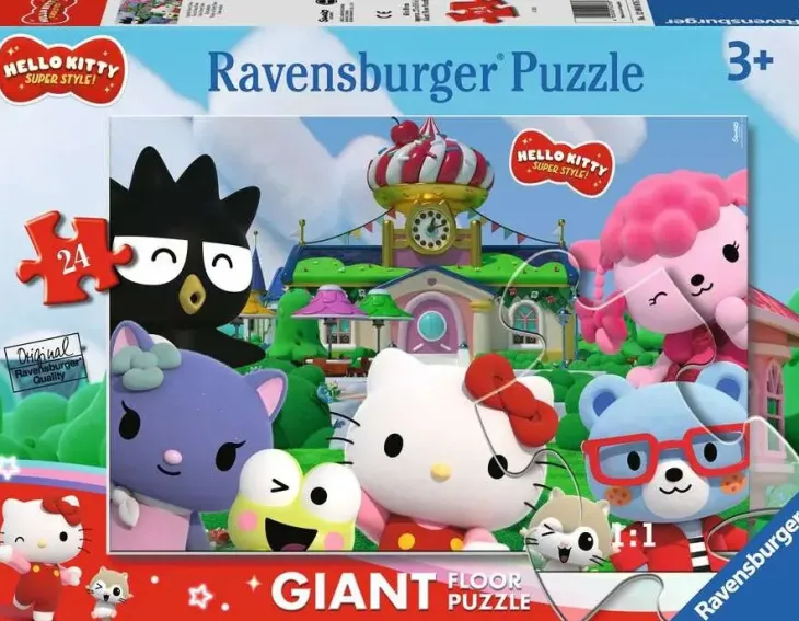 Ravensburger hello kitty lattiapalapeli 24 p