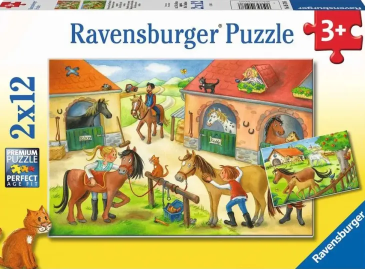 Ravensburger heppatalli 2x12p