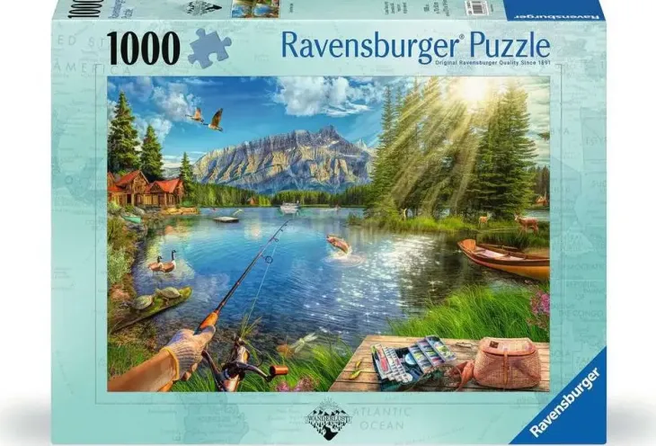 Ravensburger järvellä 1000 palaa