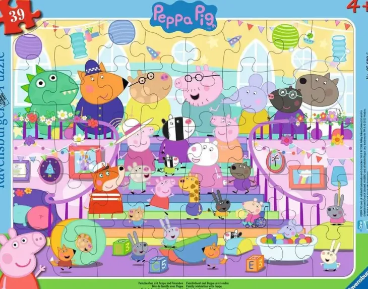 Ravensburger kehyspalapeli 39p pipsa possu