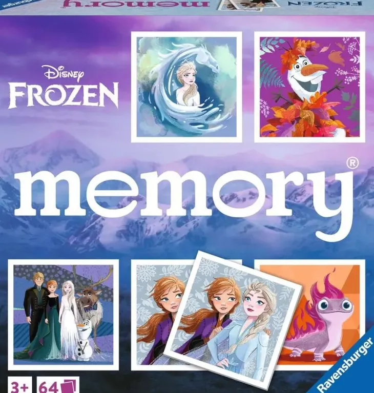 Ravensburger muistipeli frozen
