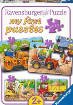 Ravensburger my first puzzles työmaa