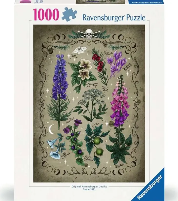 Ravensburger myrkylliset kasvit 1000p