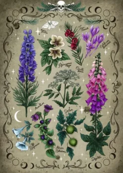 Ravensburger myrkylliset kasvit 1000p