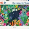 Ravensburger panther in flowery jungle 3000p