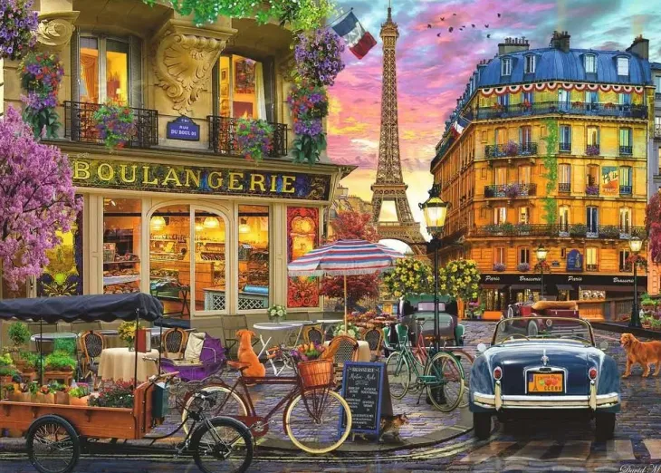 Ravensburger paris in the dawn 1000p