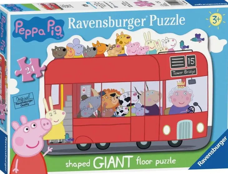 Ravensburger pipsa possu lattiapalapeli 24p