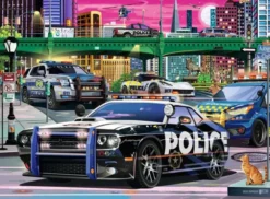 Ravensburger poliisiautot 150 palaa