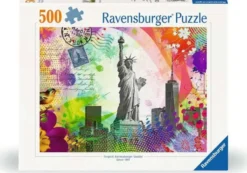 Ravensburger postcard new york 500p