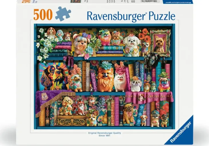 Ravensburger precious porcelain pup 500p