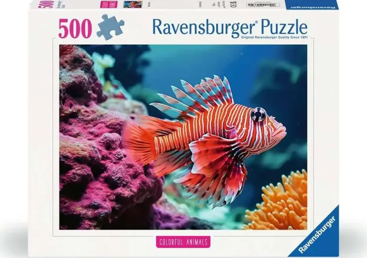 Ravensburger red lionfish 500p