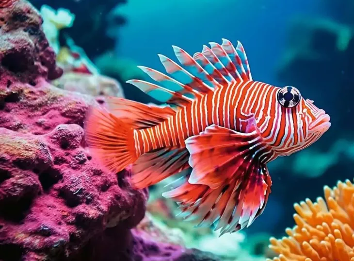 Ravensburger red lionfish 500p