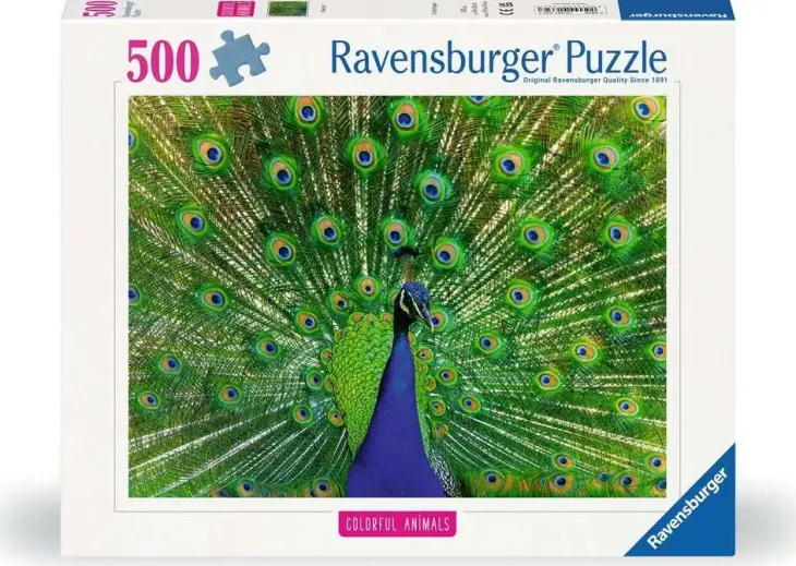 Ravensburger riikinkukko 500 palaa