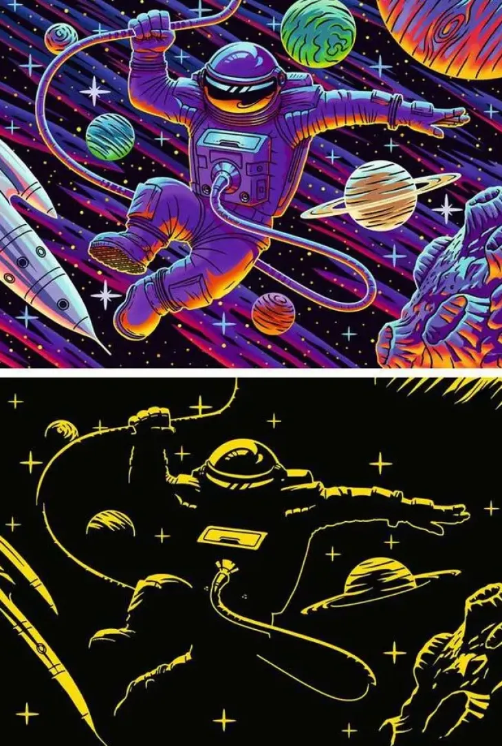 Ravensburger space 200p