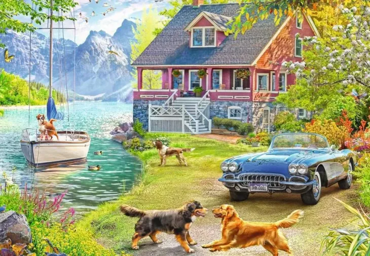 Ravensburger summer lake house 200p