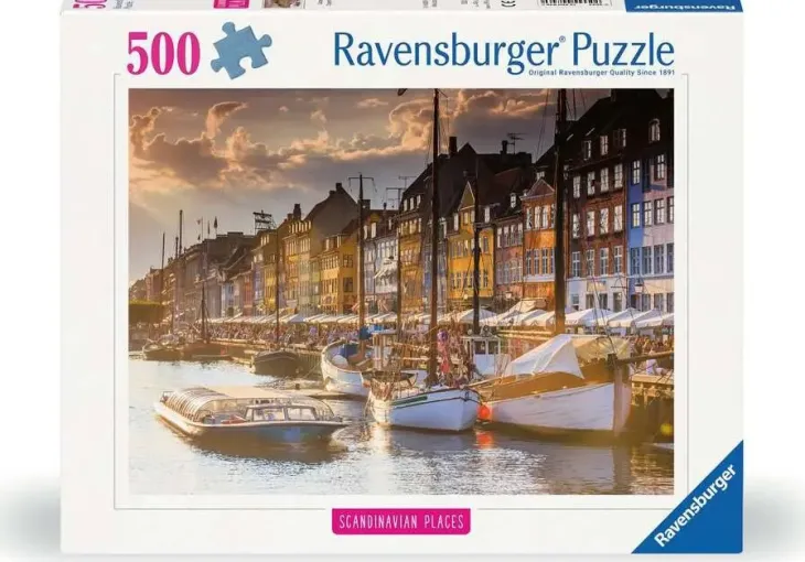 Ravensburger sunset in copenhagen 500p