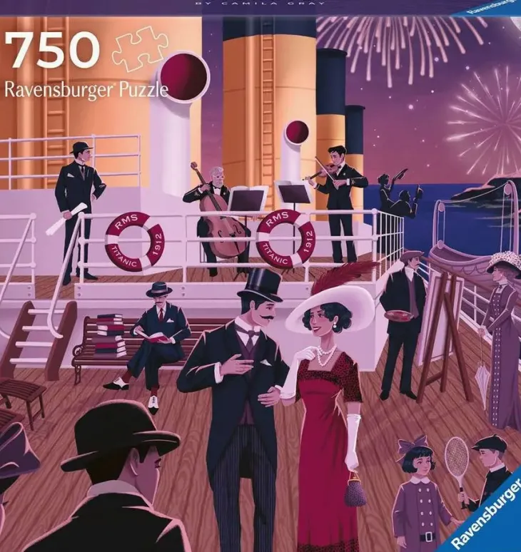 Ravensburger titanic 750p