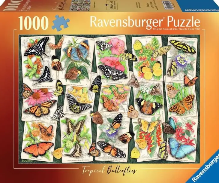 Ravensburger tropical butterflies 1000p
