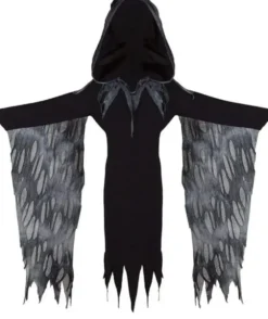 Reaper cloak musta viitta hupulla 5-6v