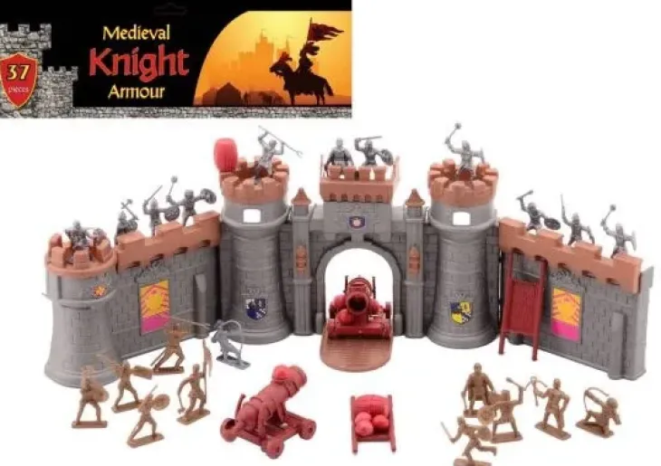 Ritari leikkisetti linnalla