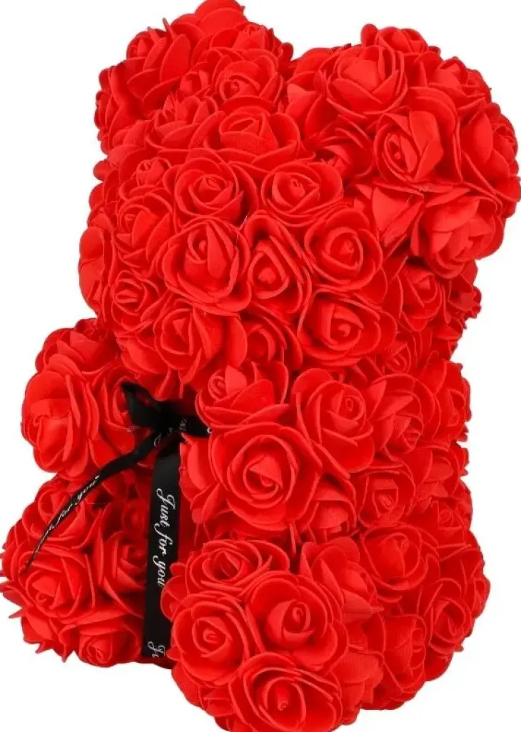 Ruusu nalle 25 cm