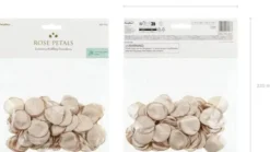 Ruusun terälehde beige 100kpl / 1pkt