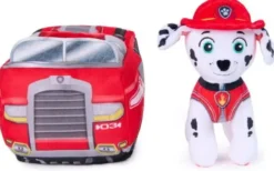 Ryhmä hau samppa ja auto pehmo 15 cm