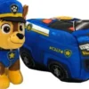 Ryhmä hau vainu ja auto pehmo 15 cm