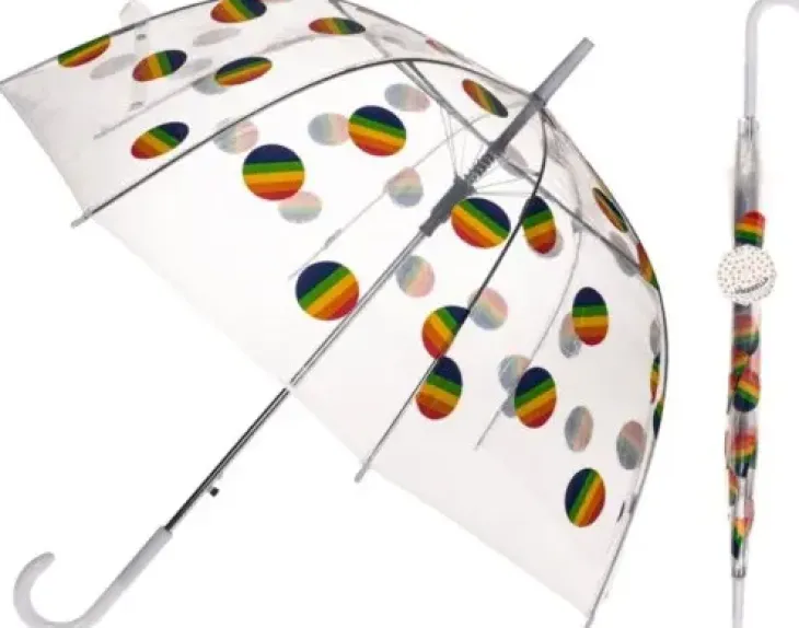 Sateenvarjo pride sateenkaarilippu
