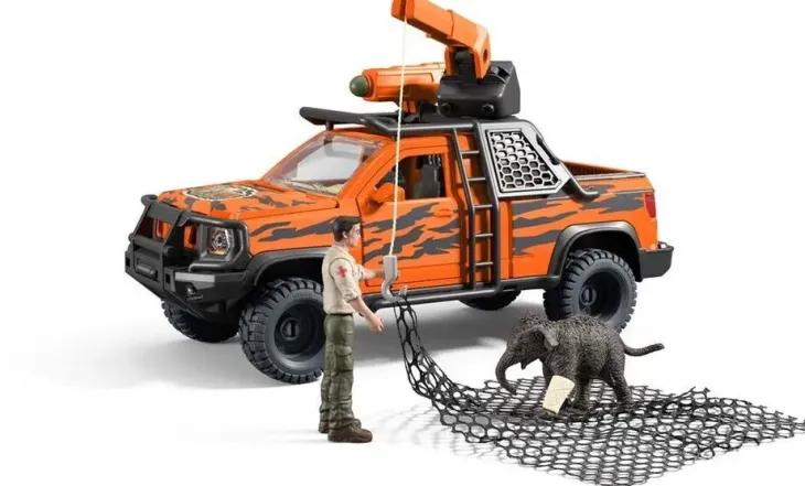 Schleich 42720 adventure jeep in jungle