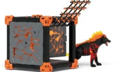 Schleich battlecave lava hyena