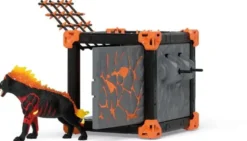 Schleich battlecave lava hyena
