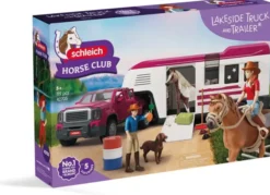 Schleich 42705 hevostraileri ja auto