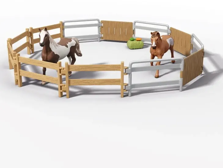 Schleich 42705 hevostraileri ja auto