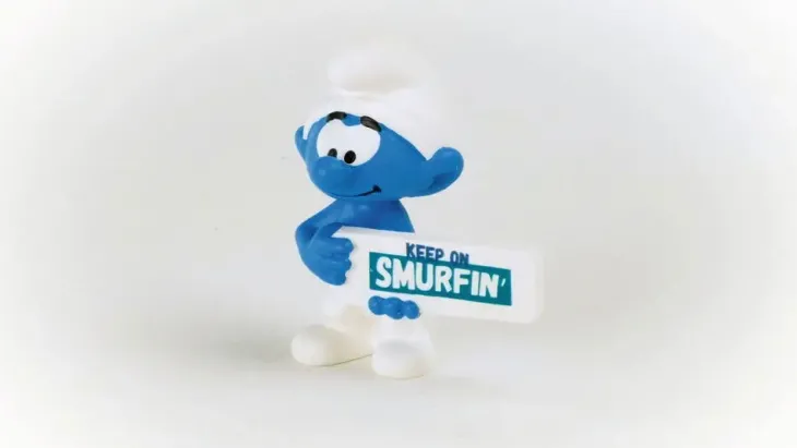 Schleich 20843 keep on smurfin